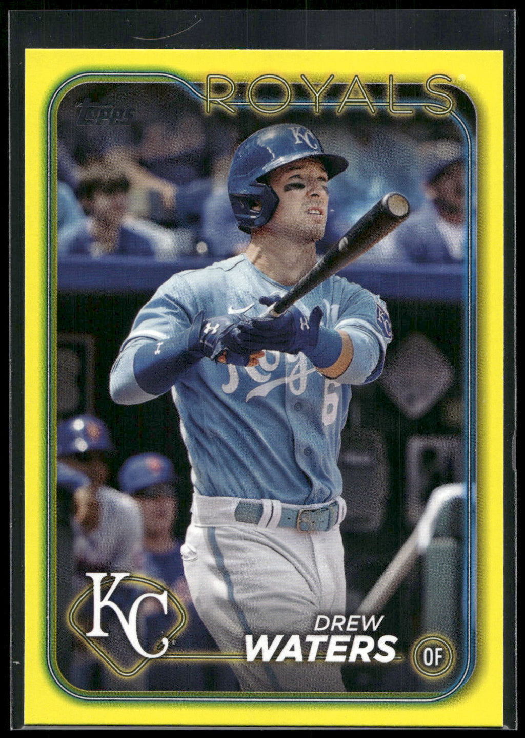 2024 Topps #646 Drew Waters Yellow