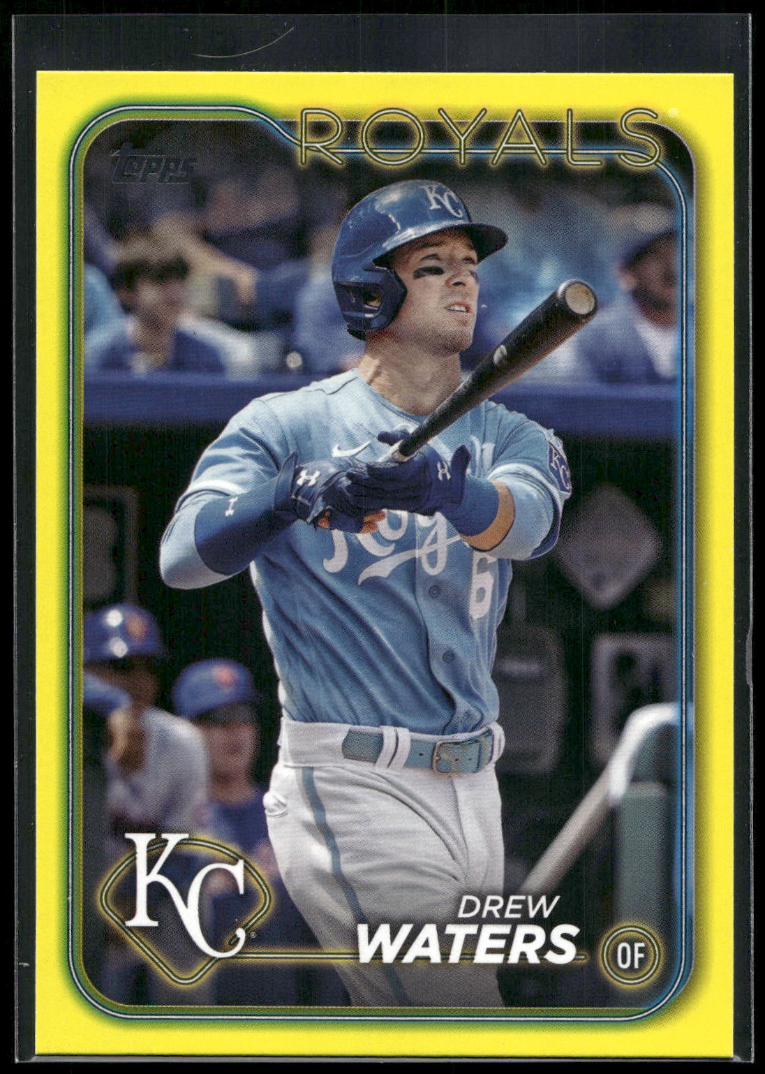2024 Topps #646 Drew Waters Yellow