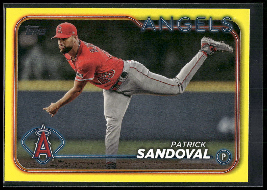 2024 Topps #388 Patrick Sandoval Yellow