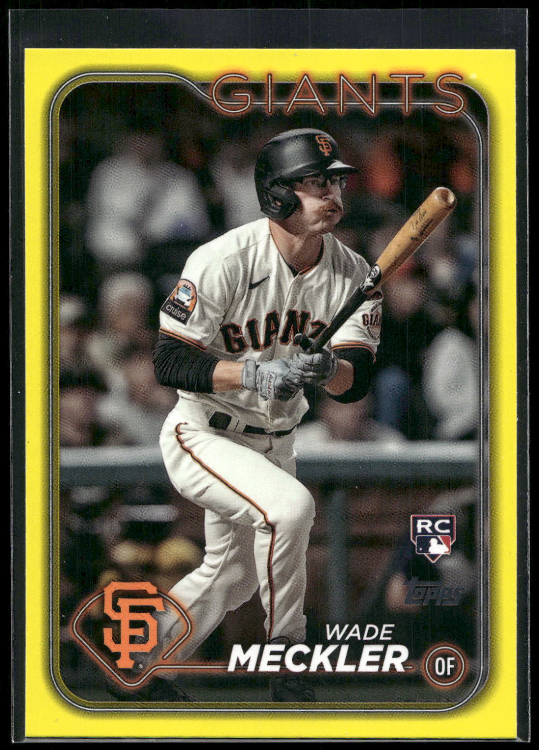 2024 Topps #458 Wade Meckler Yellow
