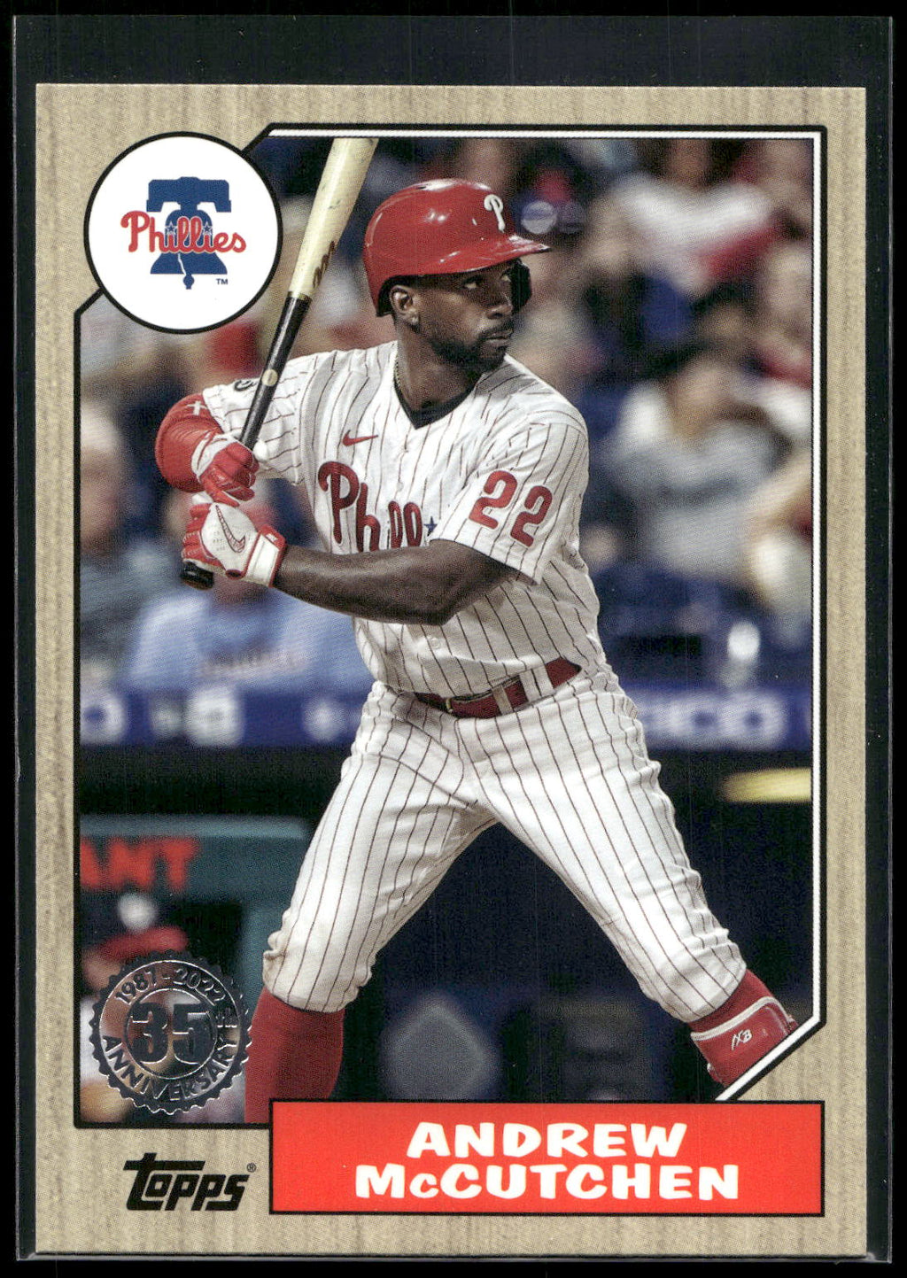 2022 Topps #T87-24 Andrew McCutchen