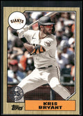 2022 Topps #T87-73 Kris Bryant 1987 Topps Baseball 35th Anniversary (Series One)