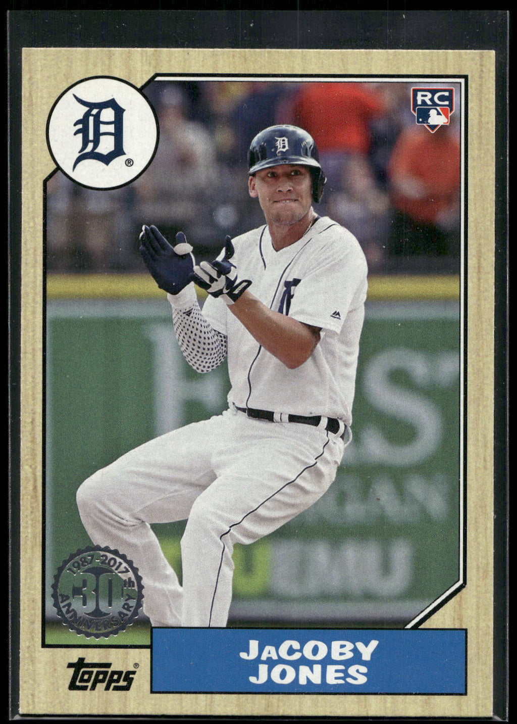 2017 Topps #87-199 JaCoby Jones 1987 Topps Baseball 30th Anniversary