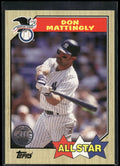 2017 Topps #87-153 Don Mattingly 1987 Topps Baseball 30th Anniversary