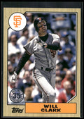 2022 Topps #T87-97 Will Clark 1987 Topps Baseball 35th Anniversary (Series One)