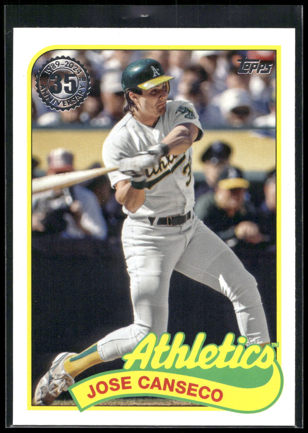 2024 Topps #89B-3 Jose Canseco 1989 Topps Baseball 35th Anniversary (Series One)