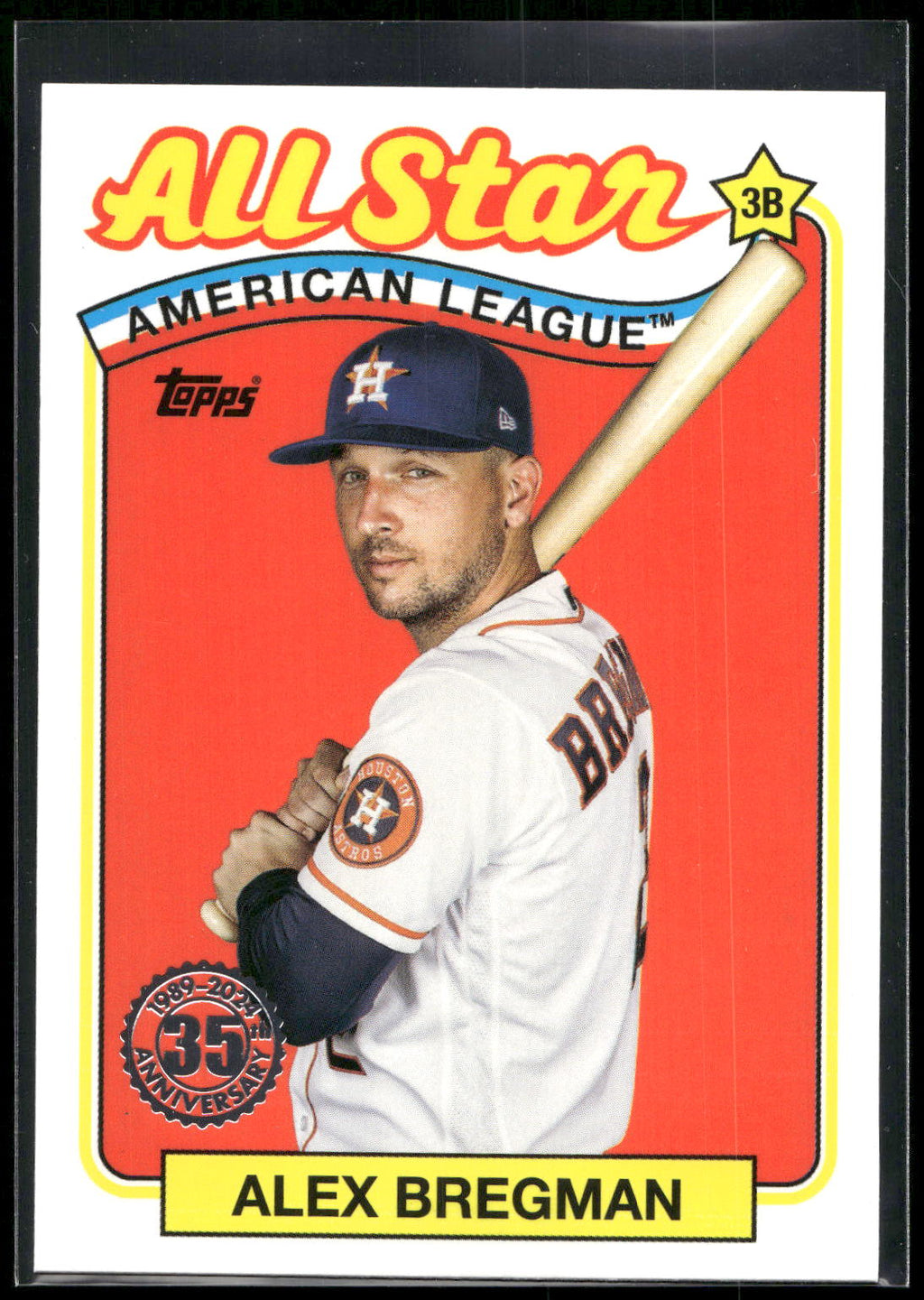 2024 Topps #89ASB-22 Alex Bregman 1989 Topps Baseball 35th Anniversary All-Stars