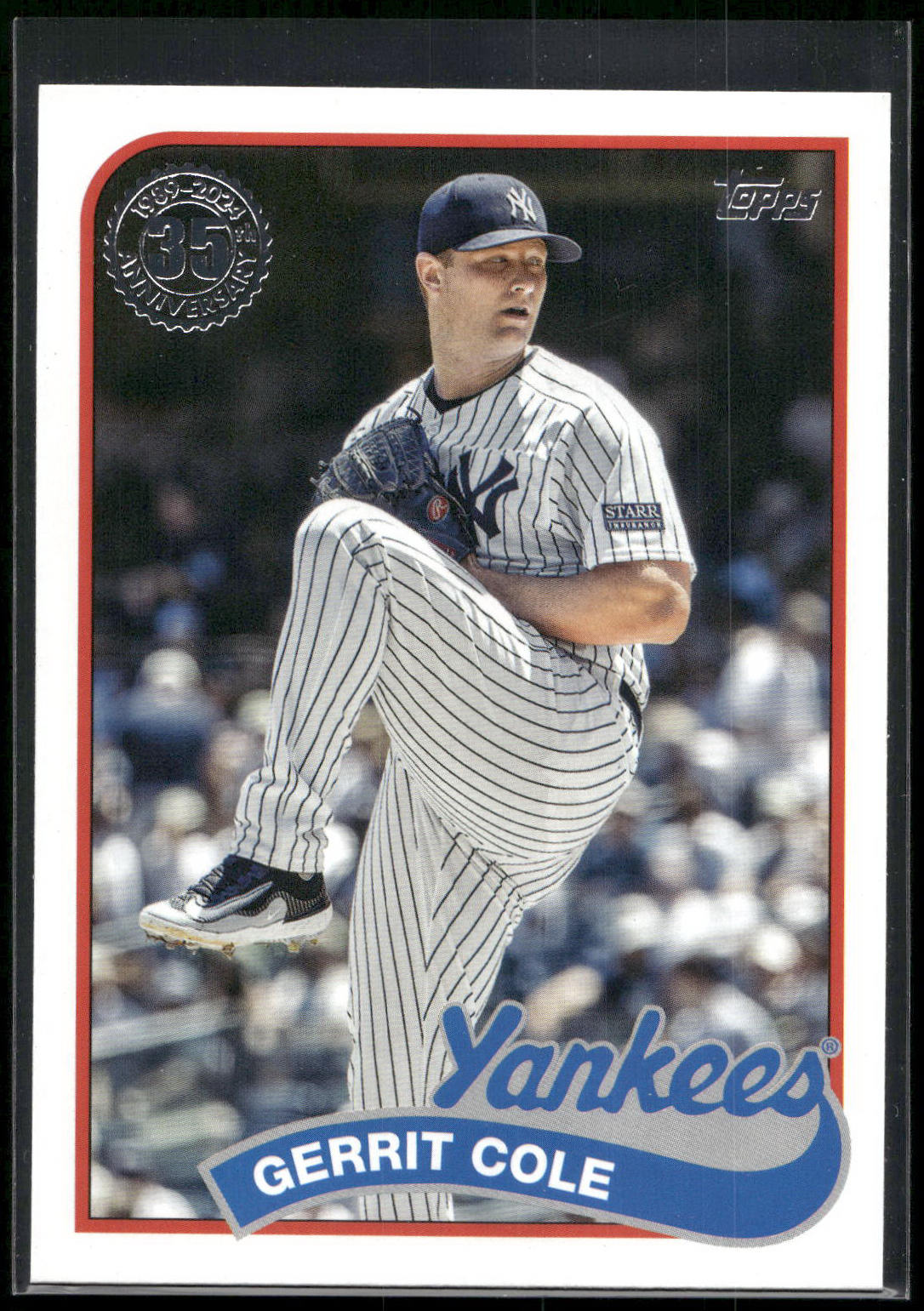 2024 Topps #89B-92 Gerrit Cole 1989 Topps Baseball 35th Anniversary (Series One)