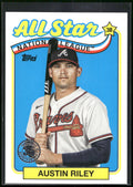 2024 Topps #89ASB-41 Austin Riley 1989 Topps Baseball 35th Anniversary All-Stars