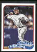 2024 Topps #89B2-7 Derek Jeter 1989 Topps Baseball 35th Anniversary (Series Two)