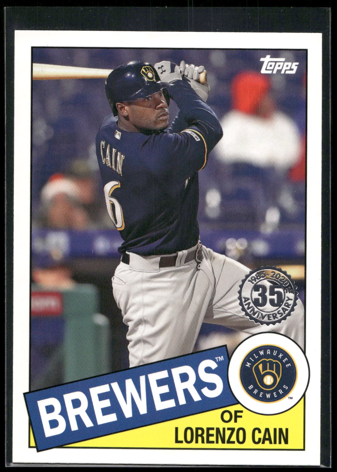 2020 Topps On-Demand Set 23: Topps Mini #85TB-23 Lorenzo Cain