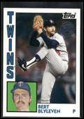 2019 Topps #T84-85 Bert Blyleven 1984 Topps Baseball 35th Anniversary