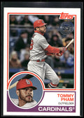 2018 Topps Update #83-20 Tommy Pham 1983 Topps