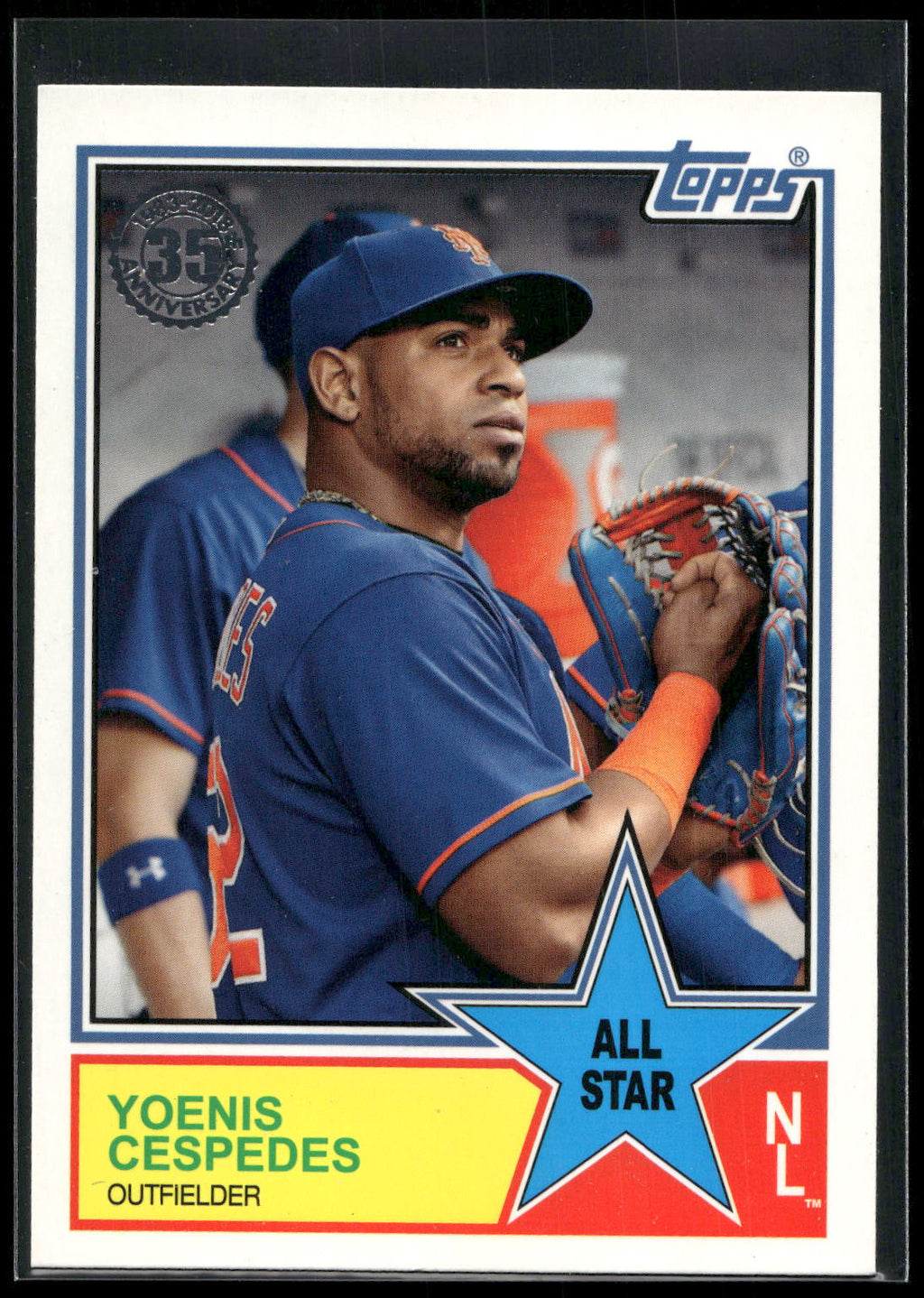 2018 Topps #83AS-36 Yoenis Cespedes 1983 Topps Baseball All-Stars