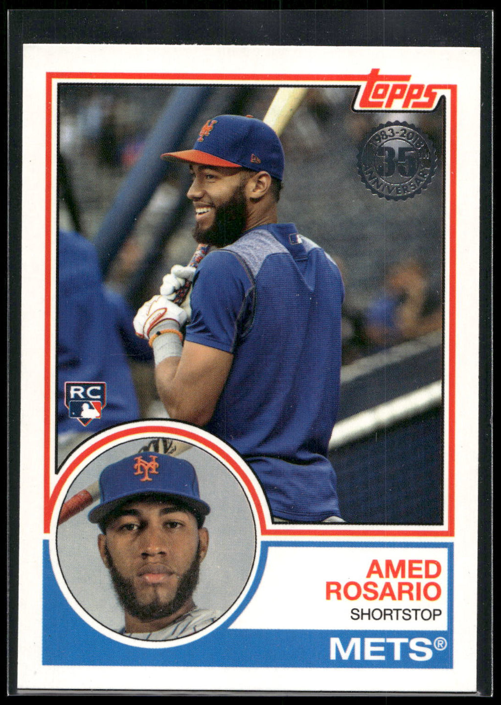 2018 Topps #83-17 Amed Rosario 1983 Topps Baseball Rookies