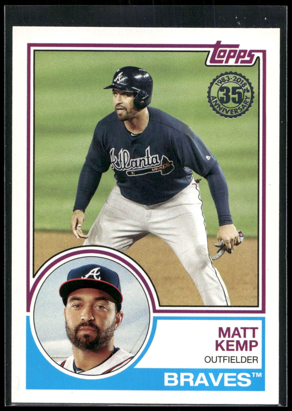 2018 Topps #83-38 Matt Kemp 1983 Topps Baseball