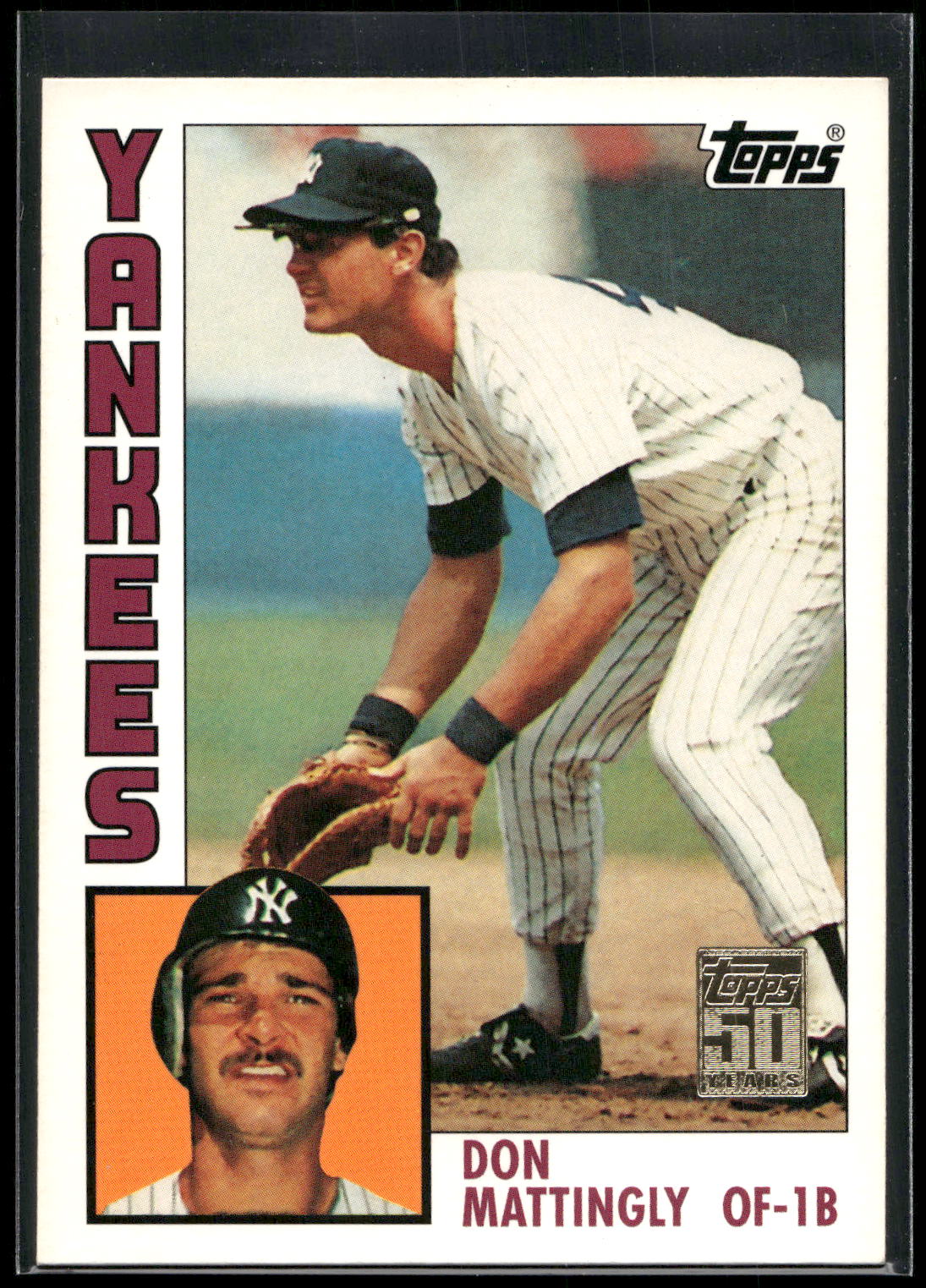 2001 Topps #32 Don Mattingly Through the Years Reprints