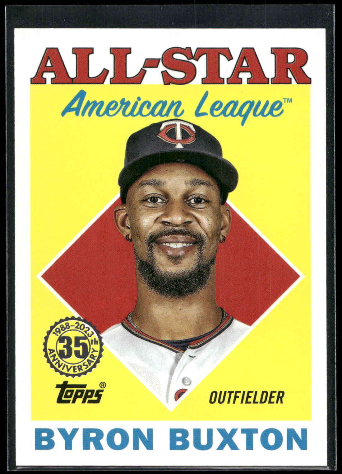 2023 Topps #88AS-45 Byron Buxton 1988 Topps Baseball 35th Anniversary All-Stars