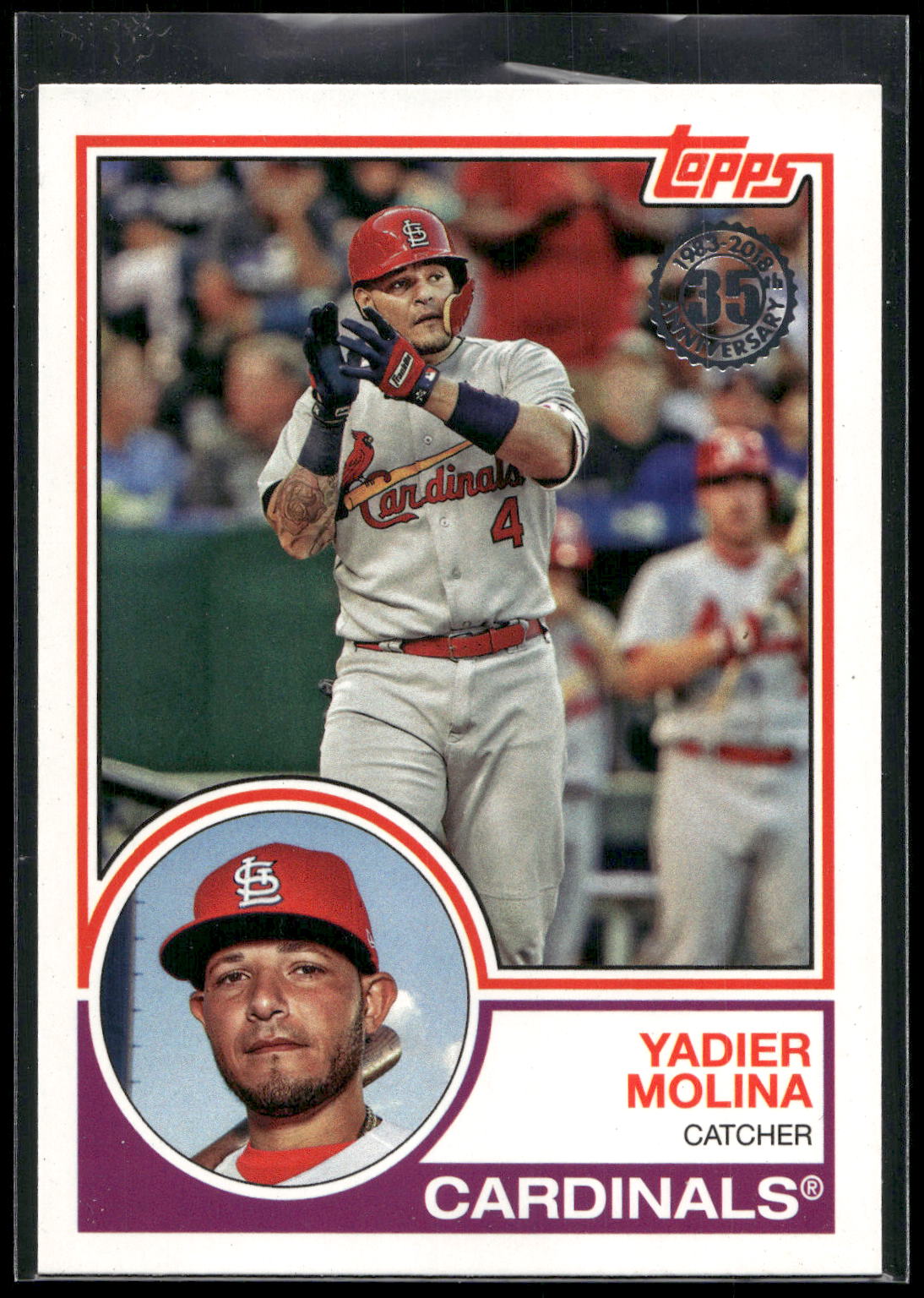 2018 Topps #83-42 Yadier Molina 1983 Topps Baseball