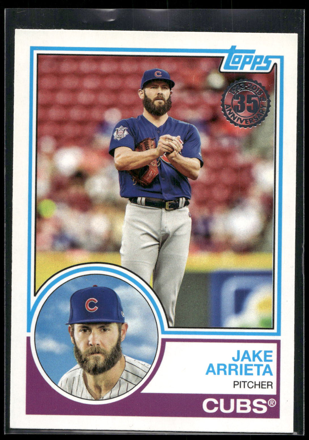 2018 Topps #83-21 Jake Arrieta 1983 Topps Baseball