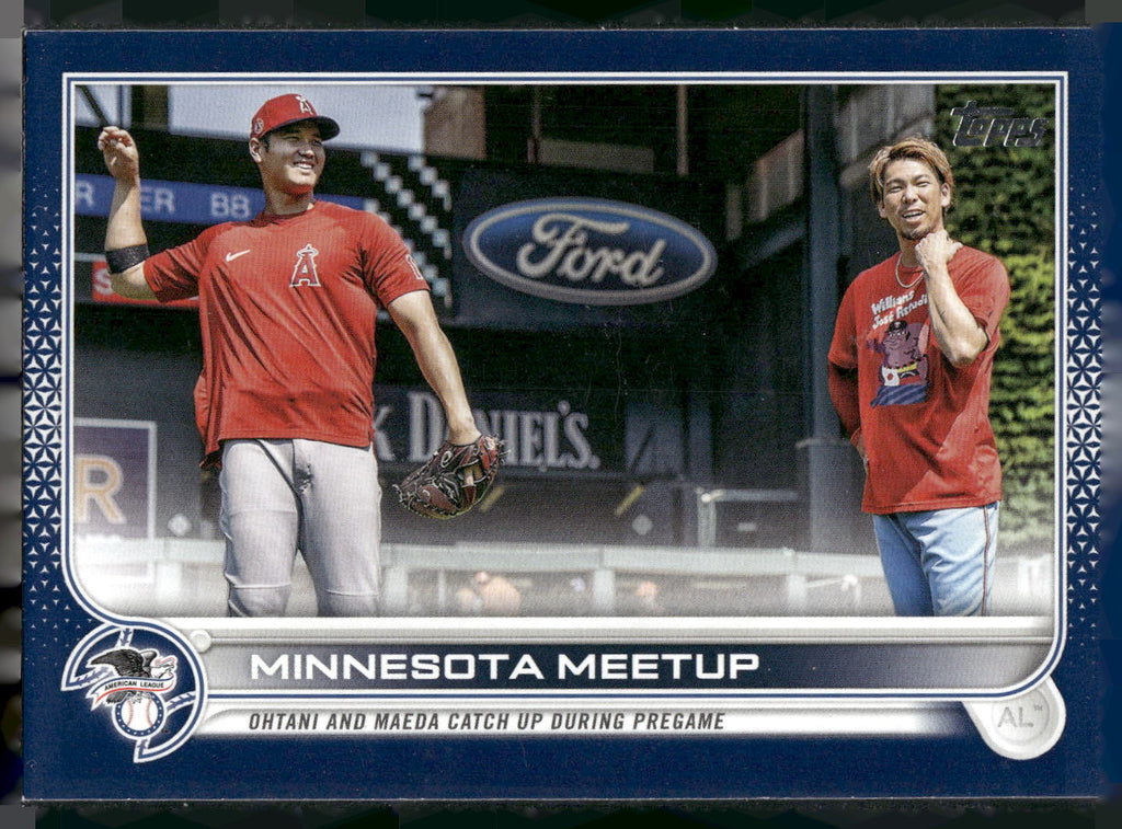2022 Topps #122 Minnesota Meetup Royal Blue