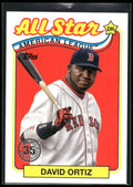 2024 Topps #89ASB-21 David Ortiz 1989 Topps Baseball 35th Anniversary All-Stars