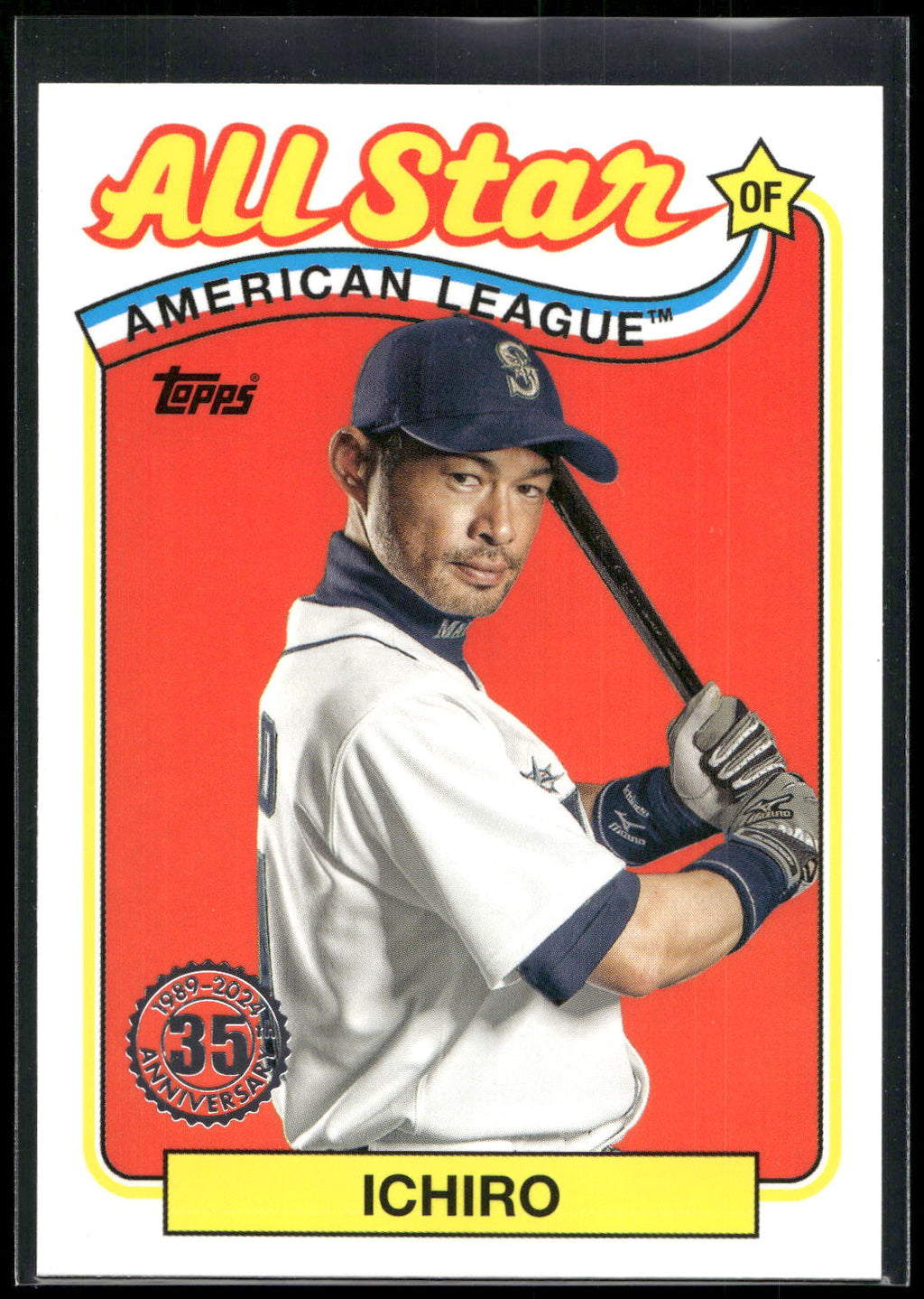 2024 Topps #89ASB-38 Ichiro 1989 Topps Baseball 35th Anniversary All-Stars