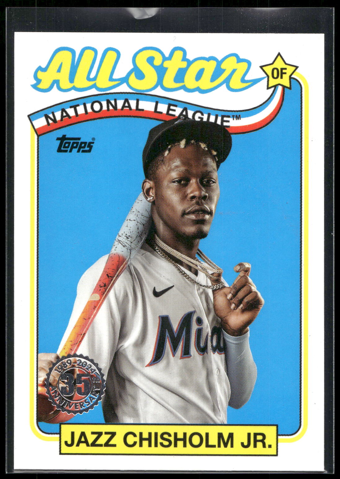 2024 Topps #89ASB-9 Jazz Chisholm Jr.