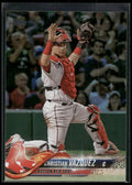 2018 Topps #103 Christian Vazquez Rainbow Foil