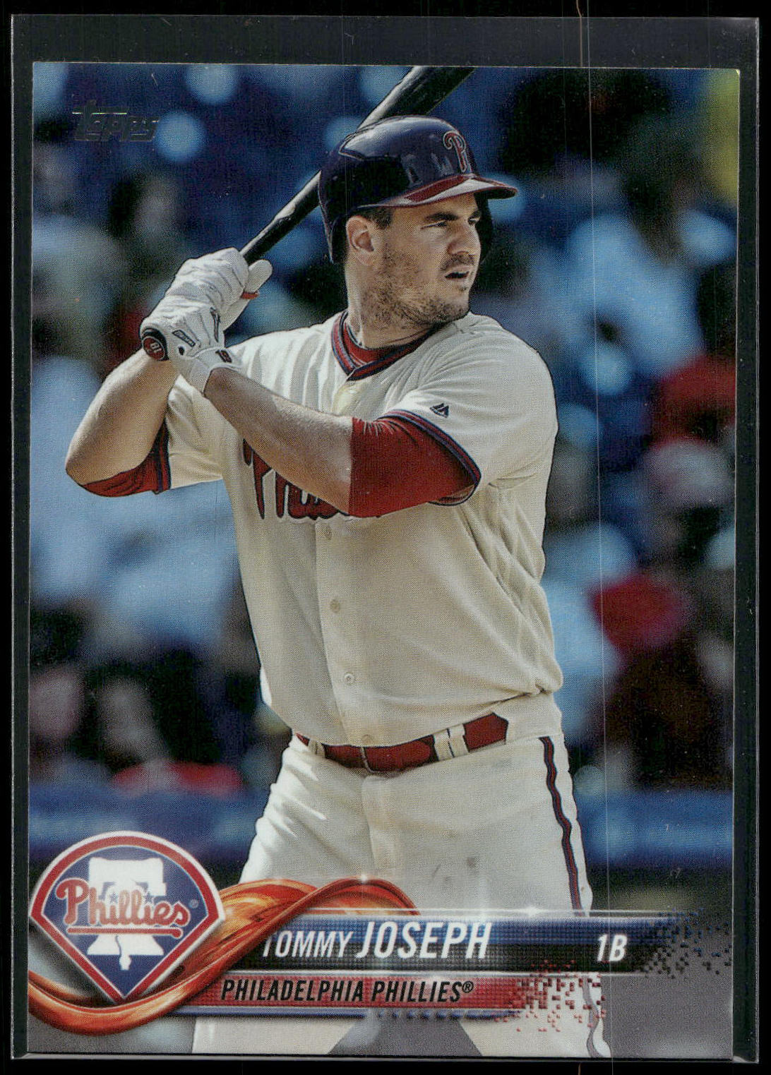 2018 Topps #583 Tommy Joseph Rainbow Foil