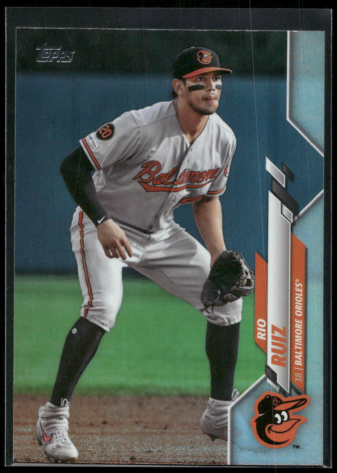 2020 Topps #358 Rio Ruiz Rainbow Foil