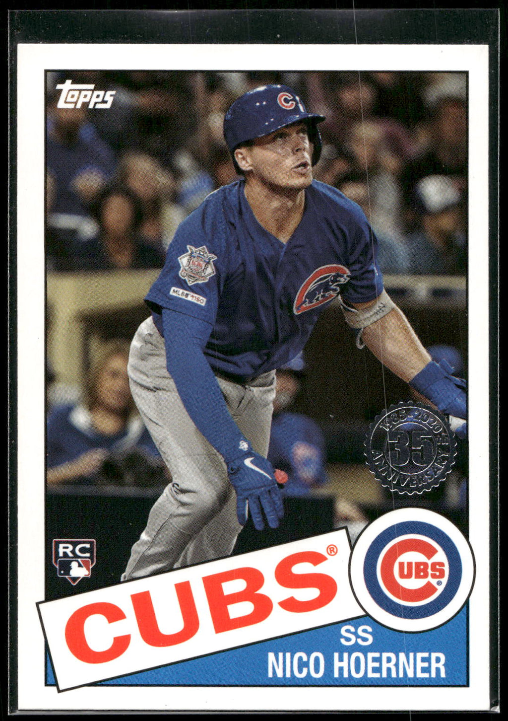 2020 Topps #85-95 Nico Hoerner 1985 Topps Baseball 35th Anniversary (Series One)
