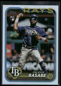 2024 Topps #440 Osleivis Basabe Rainbow Foil