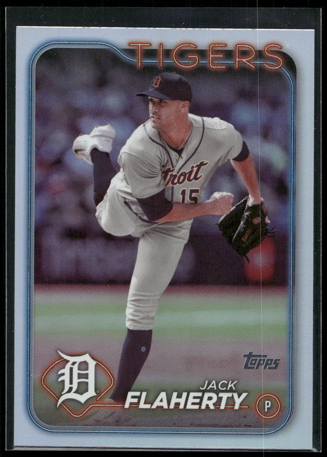 2024 Topps #640 Jack Flaherty Rainbow Foil