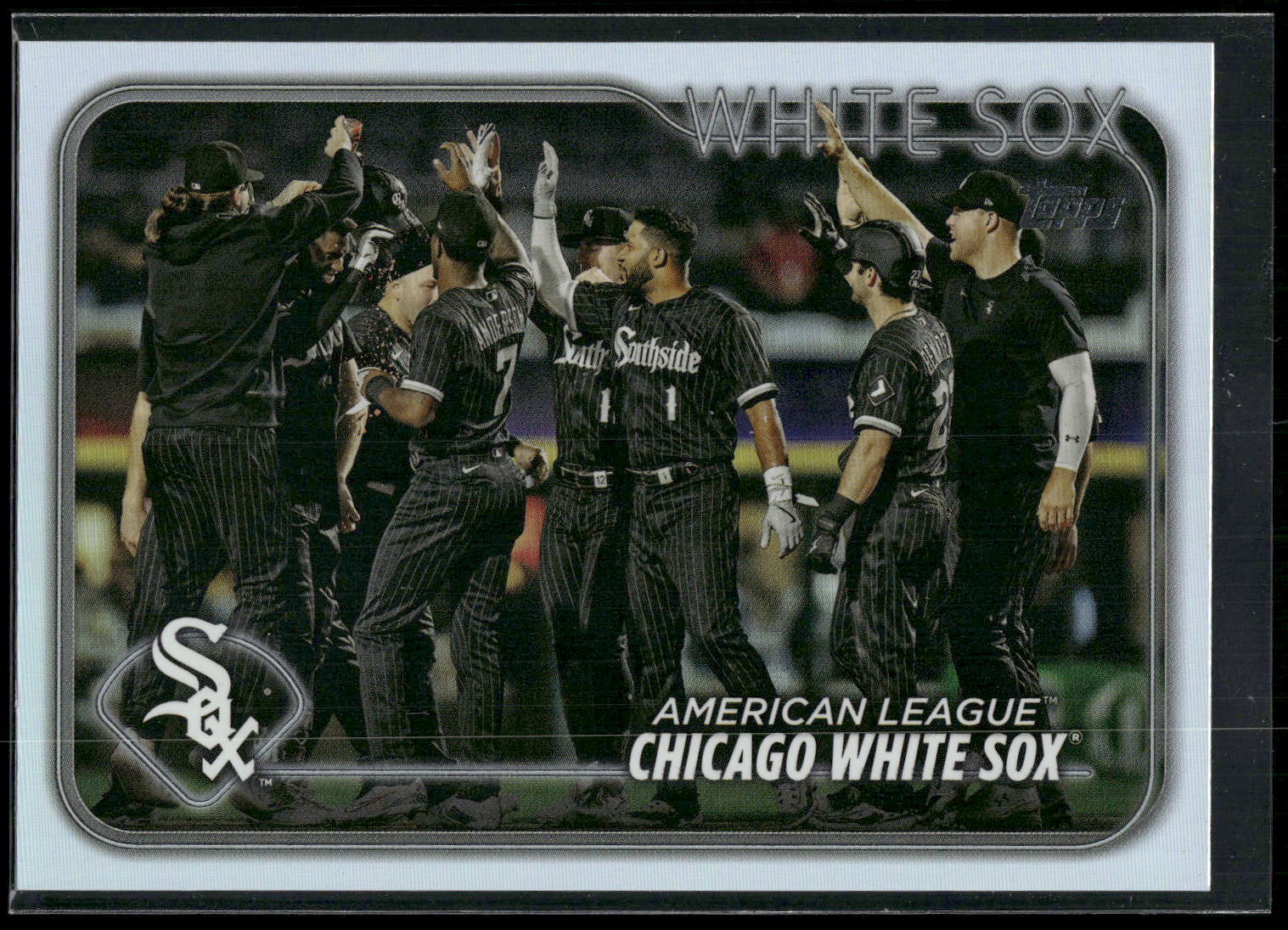 2024 Topps #464 Chicago White Sox Rainbow Foil