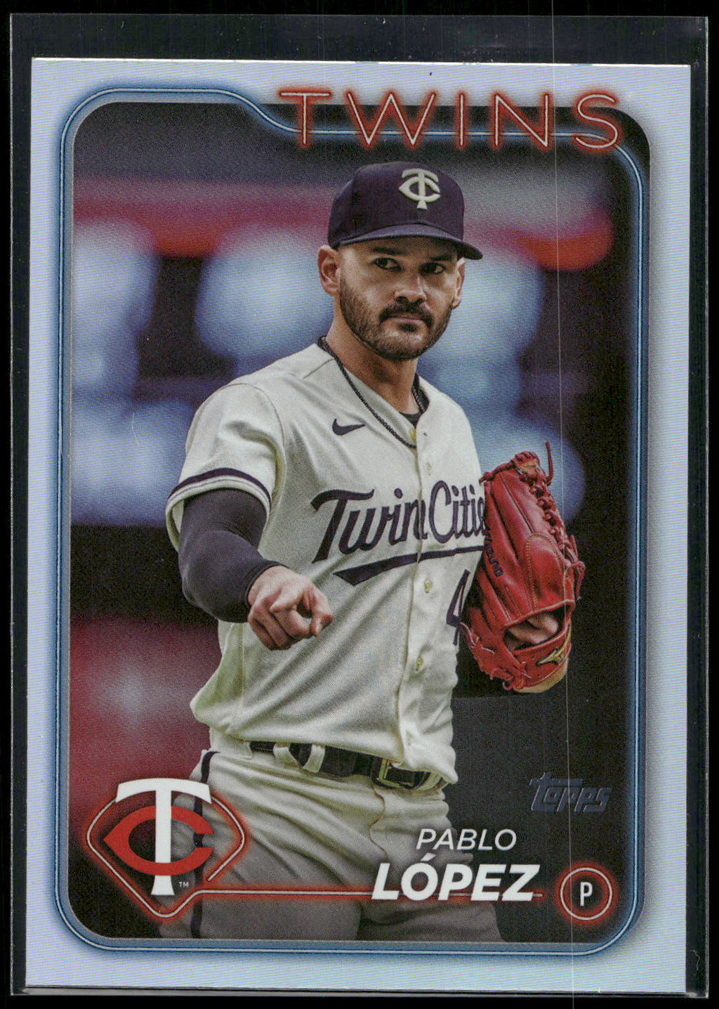 2024 Topps #651 Pablo Lopez Rainbow Foil