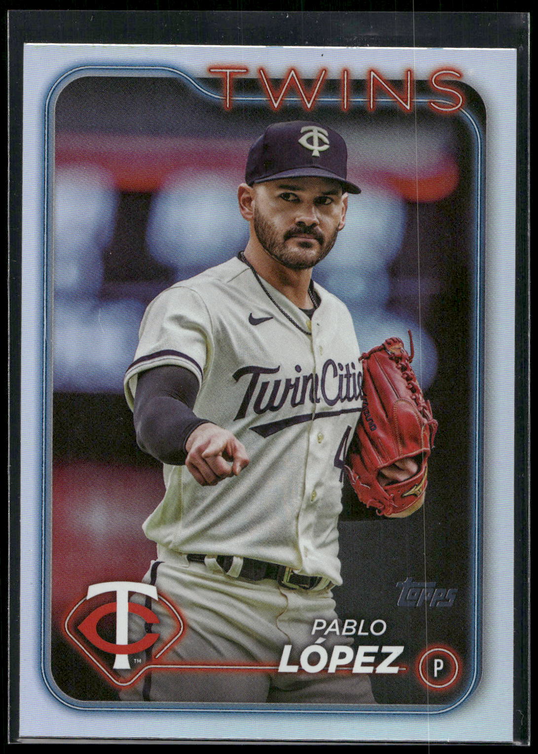 2024 Topps #651 Pablo Lopez Rainbow Foil
