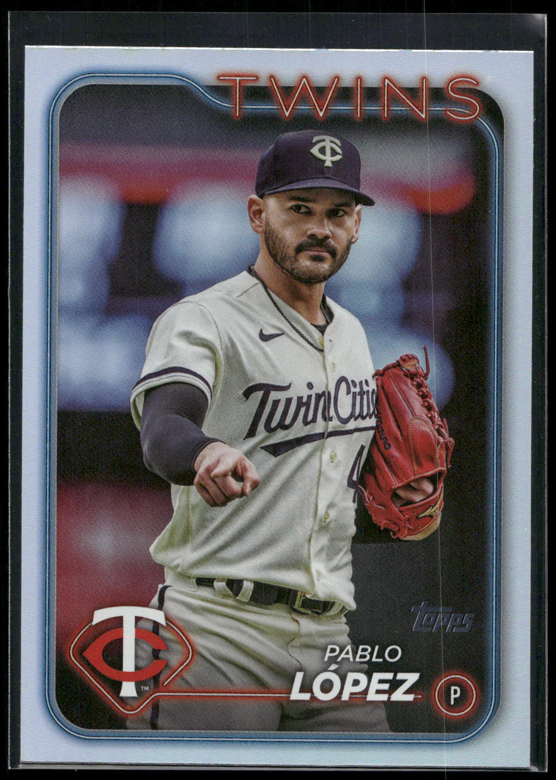 2024 Topps #651 Pablo Lopez Rainbow Foil