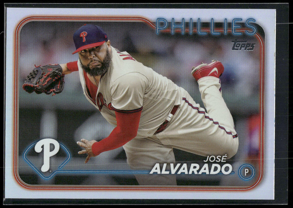 2024 Topps #356 Jose Alvarado Rainbow Foil