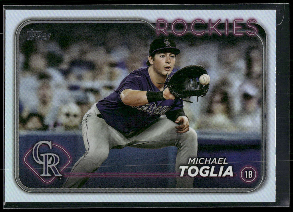 2024 Topps #626 Michael Toglia Rainbow Foil