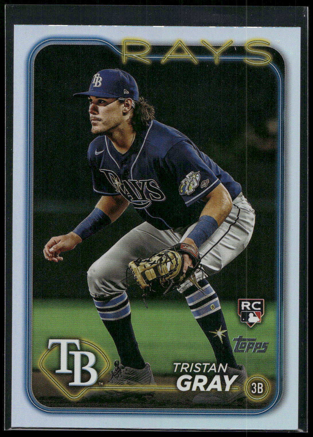2024 Topps #483 Tristan Gray Rainbow Foil