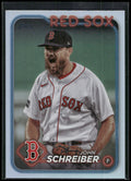 2024 Topps #426 John Schreiber Rainbow Foil