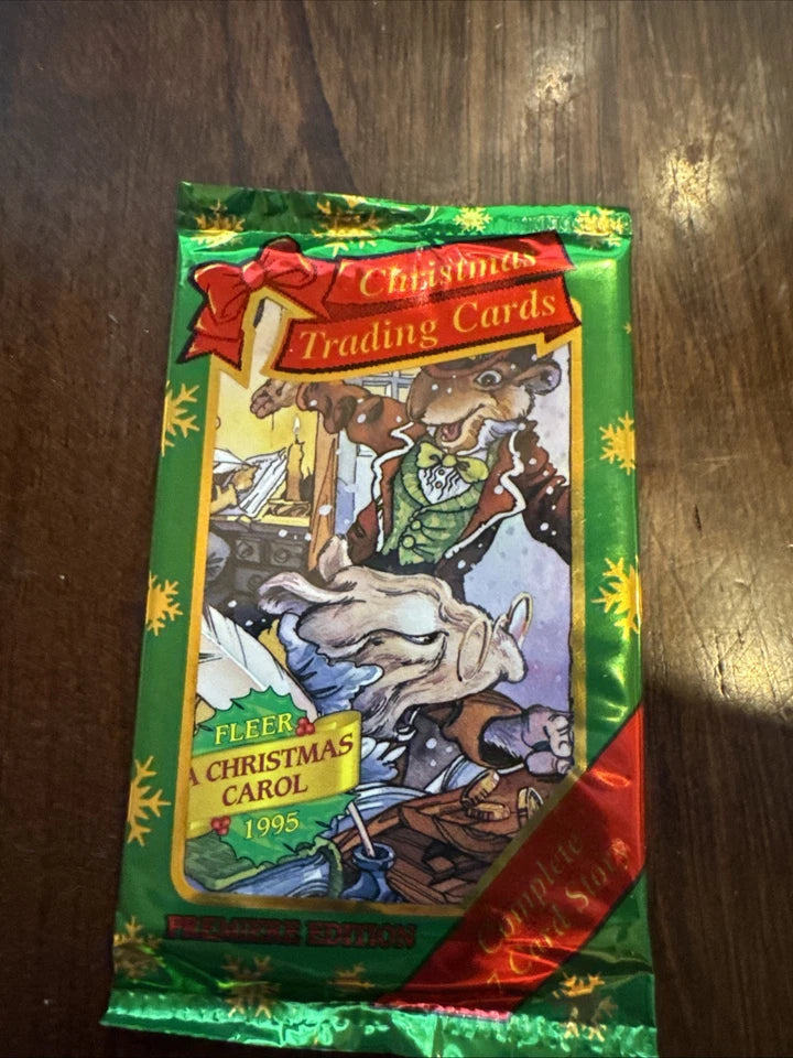 1995 Fleer Christmas A Christmas Carol Mice Pack