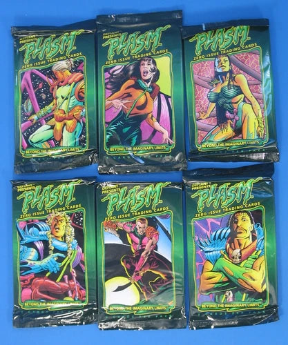 6 Pack Lot - 1993 Defiant Plasm Zero Variant