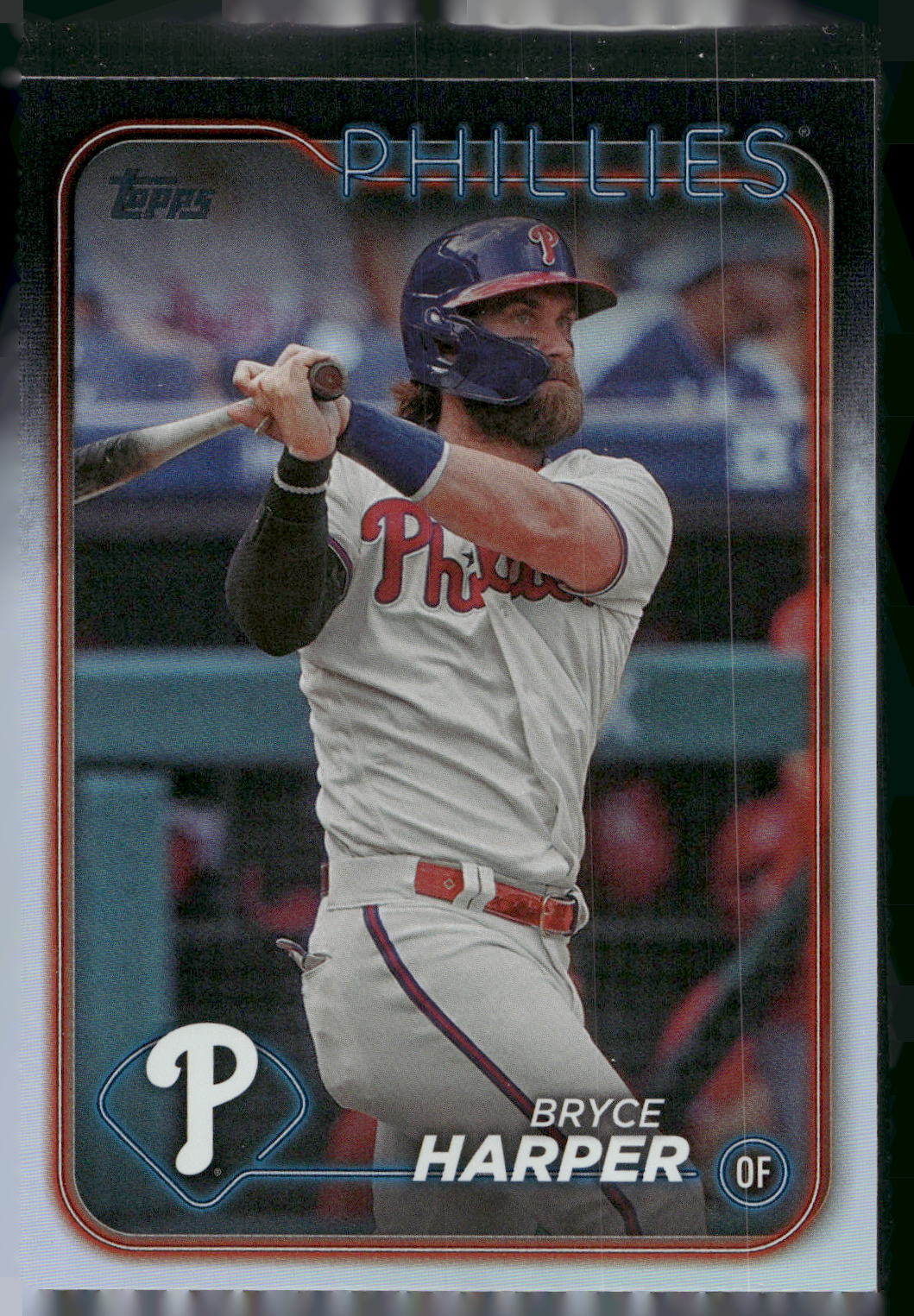 2024 Topps #200 Bryce Harper Rainbow Foil