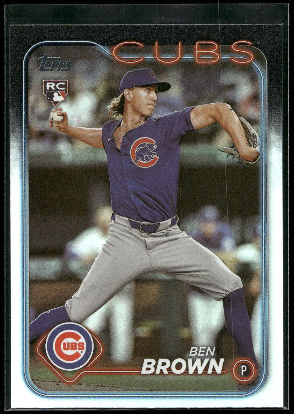 2024 Topps Update #US183 Ben Brown Rainbow Foil