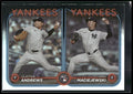 2024 Topps Update #US163 Clayton Andrews / Josh Maciejewski RCOM Rainbow Foil