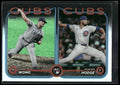 2024 Topps Update #US106 Porter Hodge / Jake Wong RCOM Rainbow Foil