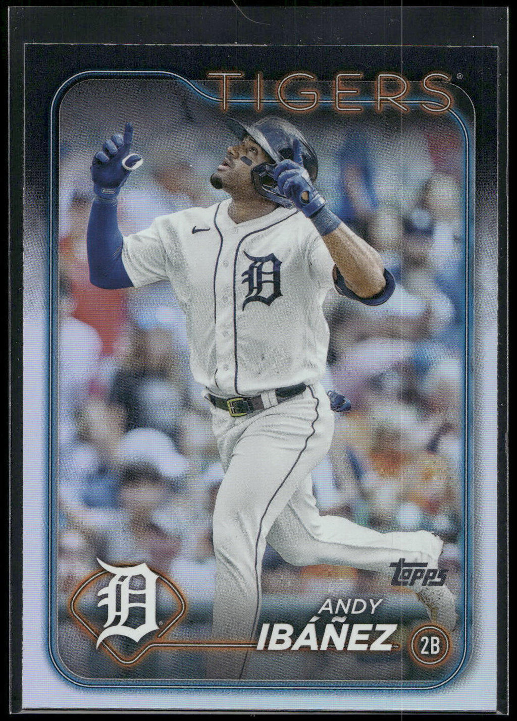 2024 Topps #25 Andy Ibáñez Rainbow Foil