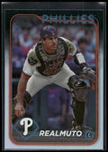 2024 Topps #194 J.T. Realmuto Rainbow Foil